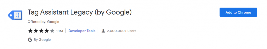 tag assistant chrome extension